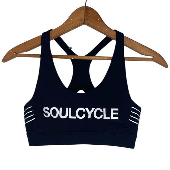 Soul by SoulCycle Silicon Wild Ride Black Sports Bra    Size: XS - Picture 3 of 5